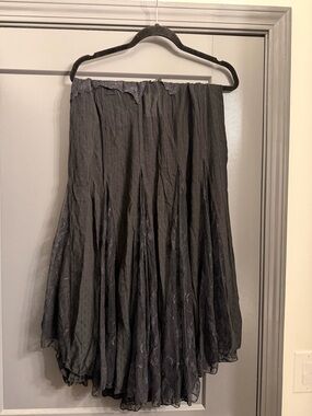 Free People Maxi Slip Skirt